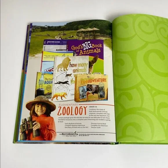 Master Books God's Big Book of Animals - Educational Book for Kids-Homeschool - Picture 12 of 16